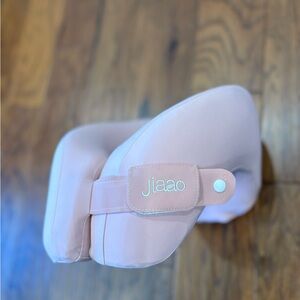 Pink Travel Neck Pillow - Memory Foam Comfort